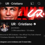 Ronaldo’s YouTube Launch Hits 7.15 Million Subscribers in Record Seven Hours