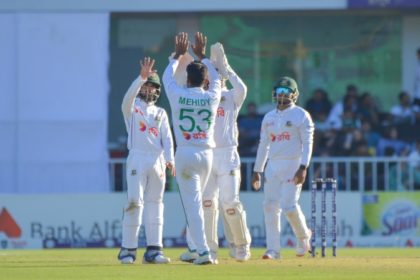 Mehidy’s Five-Fer and Taskin’s Comeback Rattle Pakistan to 274