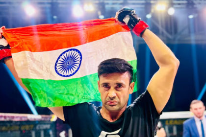 Sangram Singh Makes Historic MMA Debut, Defeats Pakistani Fighter Ali Raza Nasir in Record Time