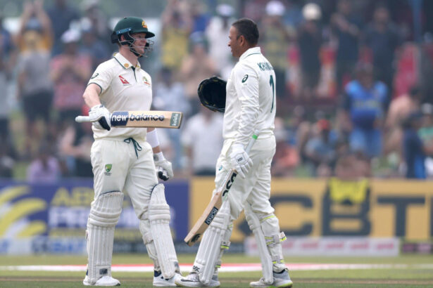 Khawaja, Smith Hundreds Put Australia on Top in Galle