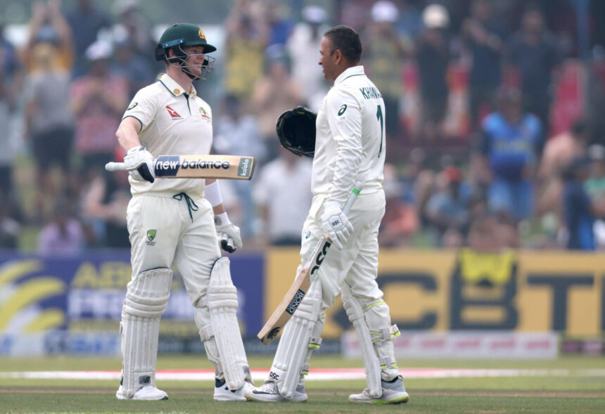 Khawaja, Smith Hundreds Put Australia on Top in Galle