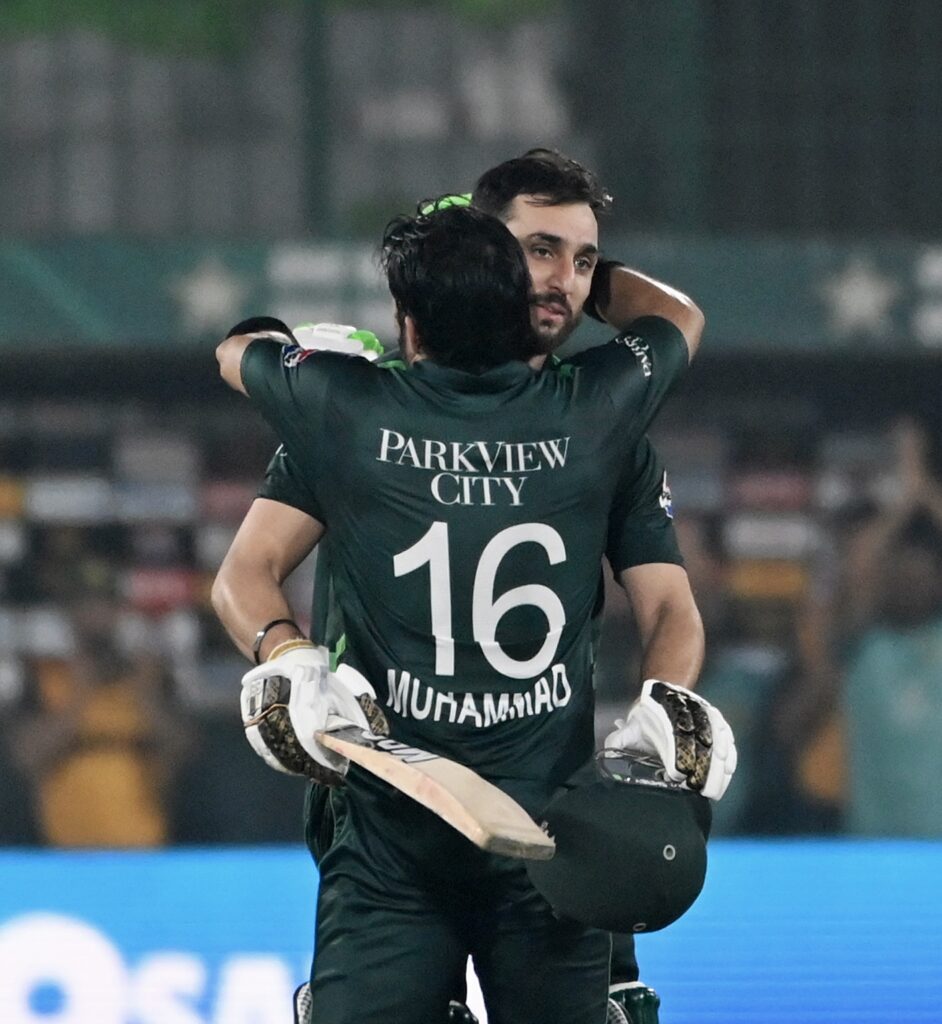 Rizwan, Agha Break Records in Pakistan’s Historic ODI Win