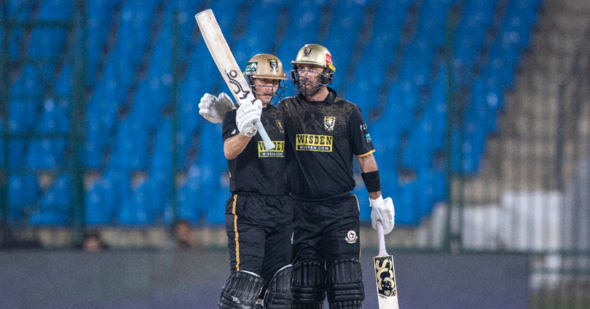 Glenn Maxwell Announces himself in PSL as Hyderabad Kingsmen win 2/2